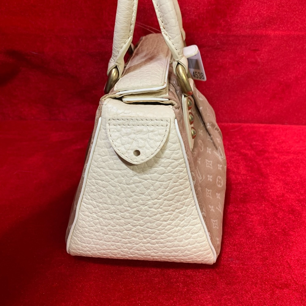 Louis Vuitton Trapeze Pm Camel Mini Lin Hobo Bag - Picture 9 of 15